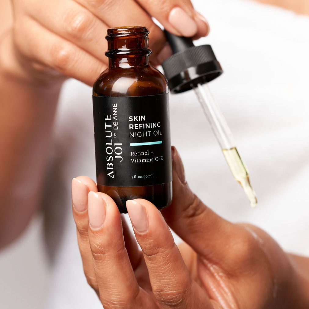 Retinol Plus Vitamin C Skin Refining Night Oil - AbsoluteJOI SkinCare 
