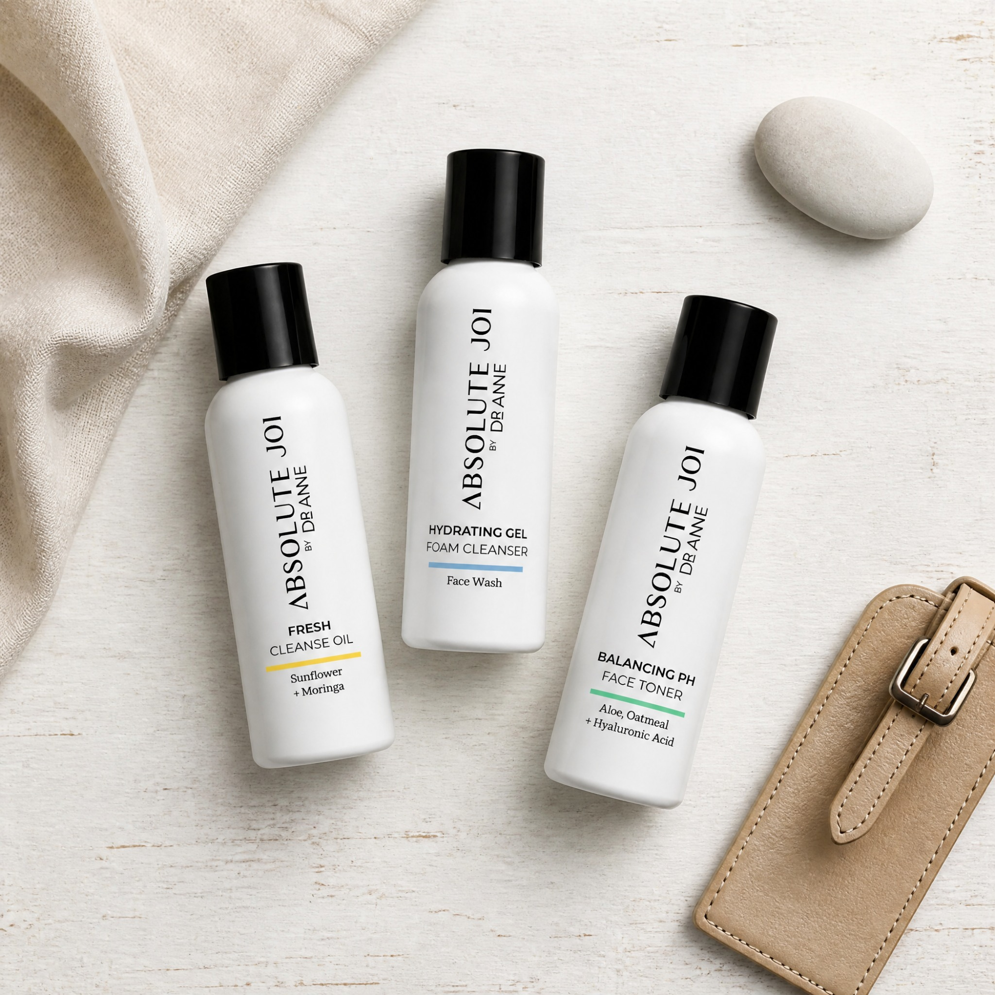 Cleansing Oil with Sunflower & Moringa - Travel Size - AbsoluteJOI SkinCare 