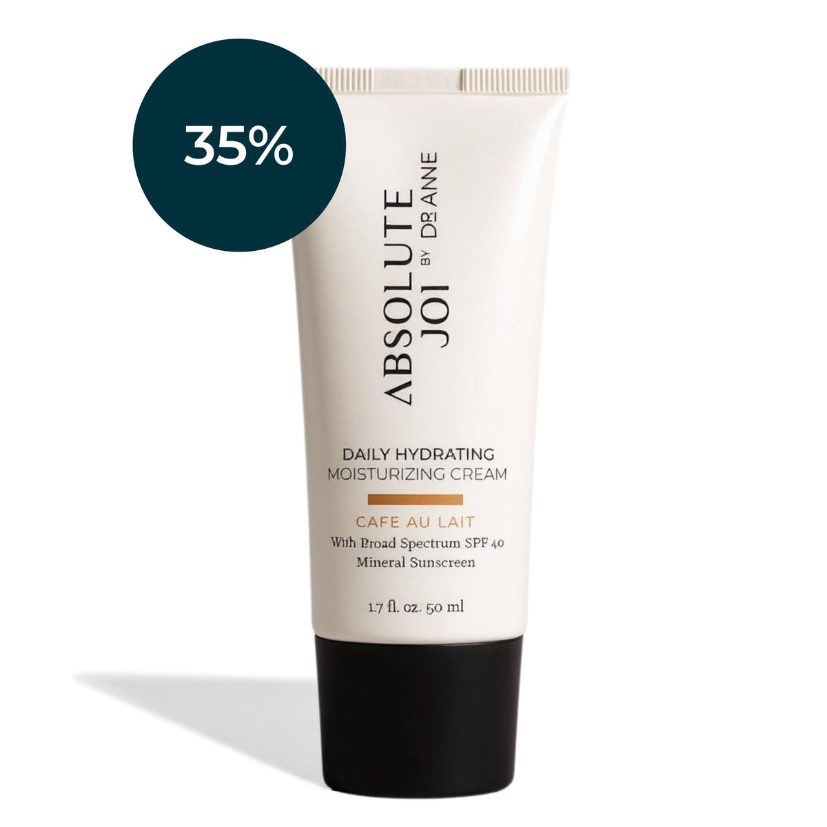 AbsoluteJOI Mineral Tinted Moisturizer SPF 40 in Café au Lait 