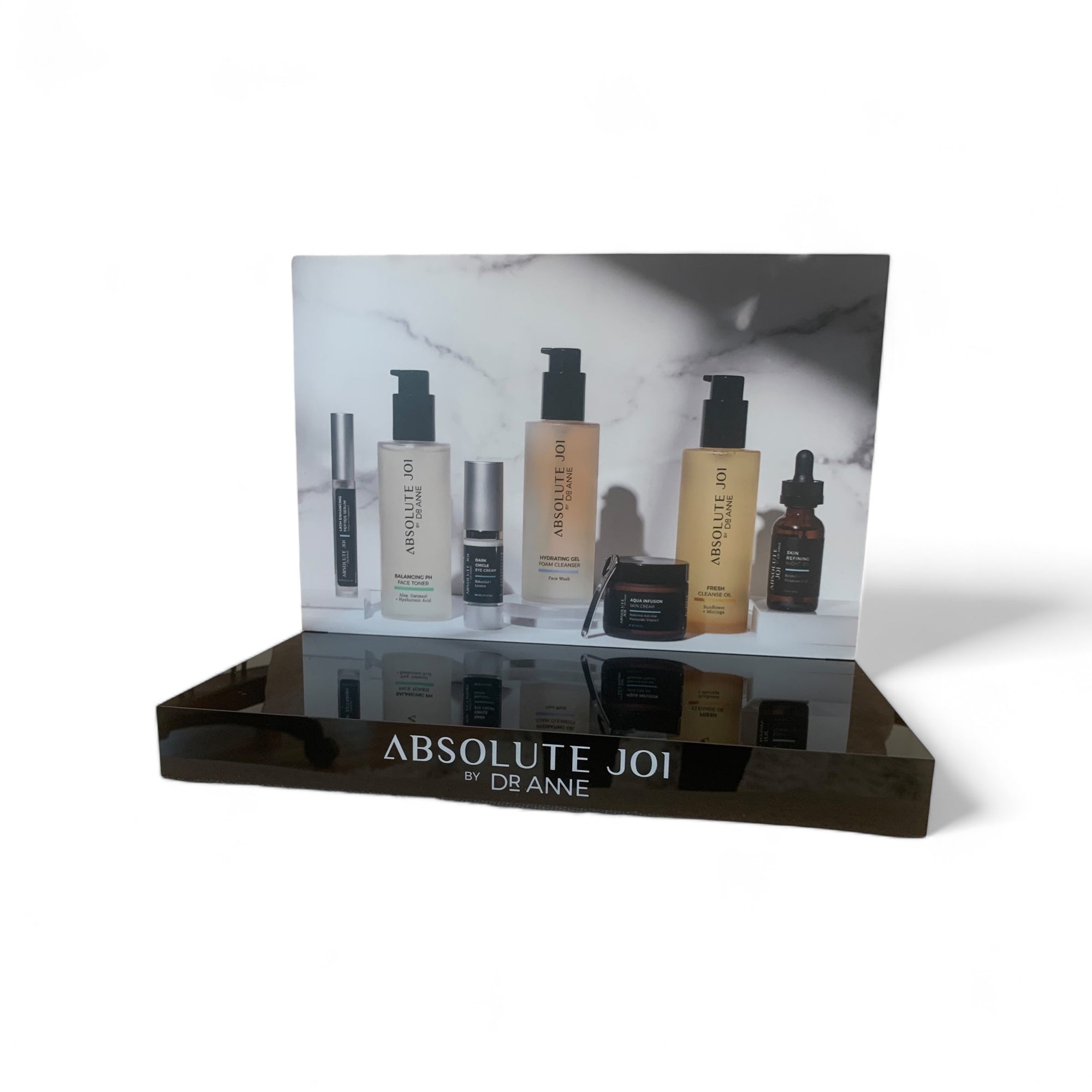 Shelf and Counter Display for Retail - AbsoluteJOI SkinCare 