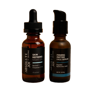 Skin Renewal Duo: Retinol + Peptides Serum Set - AbsoluteJOI SkinCare 